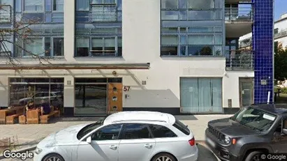 Bostadsrätter till salu i Hammarbyhamnen - Bild från Google Street View