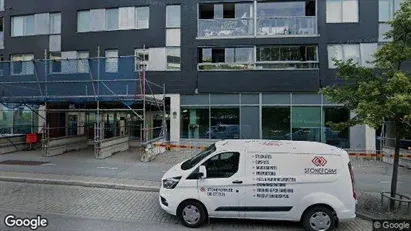 Bostadsrätter till salu i Hammarbyhamnen - Bild från Google Street View