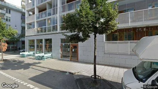 Lägenheter till salu i Hammarbyhamnen - Bild från Google Street View
