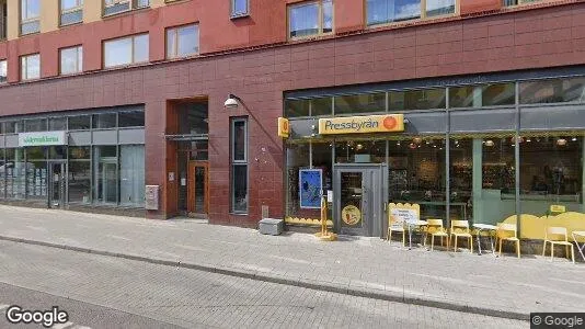 Lägenheter till salu i Hammarbyhamnen - Bild från Google Street View