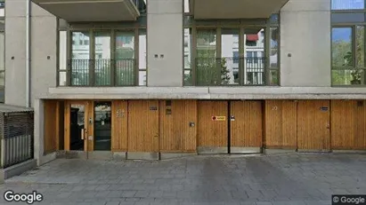 Lägenheter till salu i Hammarbyhamnen - Bild från Google Street View