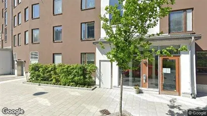 Lägenheter till salu i Hammarbyhamnen - Bild från Google Street View