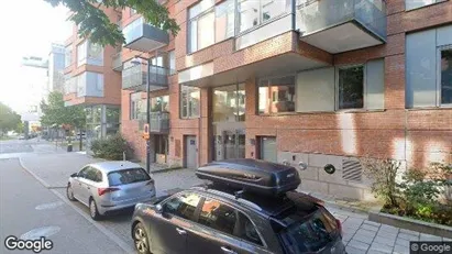 Lägenheter att hyra i Hammarbyhamnen - Bild från Google Street View