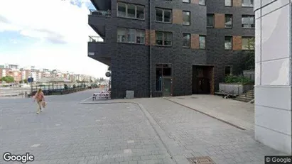 Lägenheter till salu i Hammarbyhamnen - Bild från Google Street View