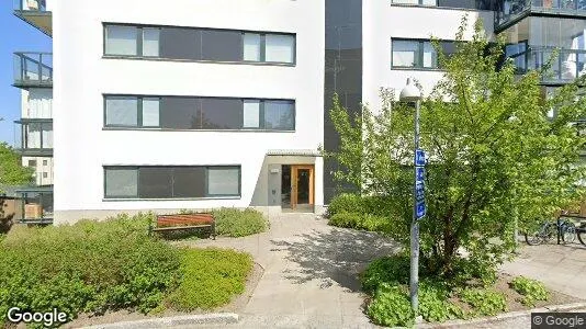 Bostadsrätter till salu i Hammarbyhamnen - Bild från Google Street View