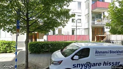 Lägenheter till salu i Hammarbyhamnen - Bild från Google Street View