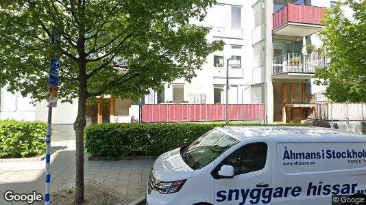 Lägenheter till salu i Hammarbyhamnen - Bild från Google Street View