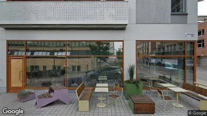 Lägenheter till salu i Hammarbyhamnen - Bild från Google Street View