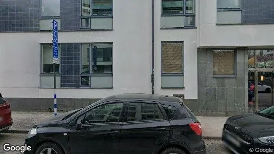 Bostadsrätter till salu i Hammarbyhamnen - Bild från Google Street View