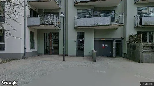 Bostadsrätter till salu i Hammarbyhamnen - Bild från Google Street View