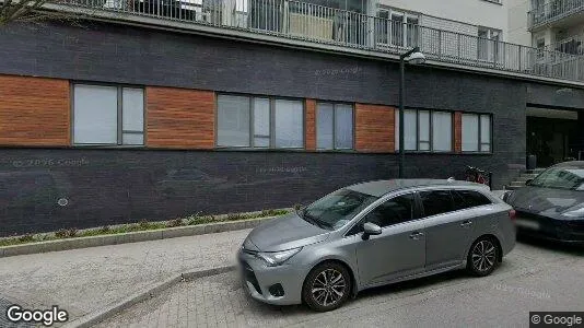 Bostadsrätter till salu i Hammarbyhamnen - Bild från Google Street View