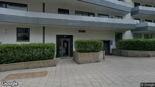 Lägenheter att hyra i Hammarbyhamnen - Bild från Google Street View