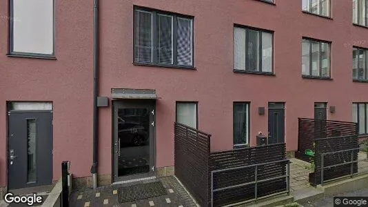 Lägenheter till salu i Hammarbyhamnen - Bild från Google Street View
