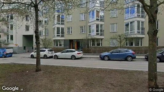 Bostadsrätter till salu i Hammarbyhamnen - Bild från Google Street View
