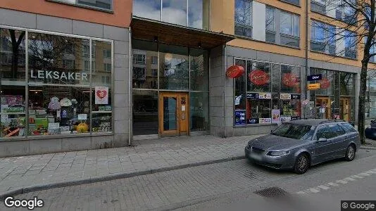 Lägenheter att hyra i Hammarbyhamnen - Bild från Google Street View