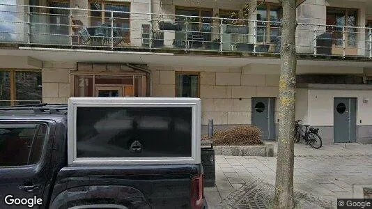 Lägenheter till salu i Hammarbyhamnen - Bild från Google Street View