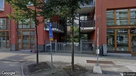 Bostadsrätter till salu i Hammarbyhamnen - Bild från Google Street View