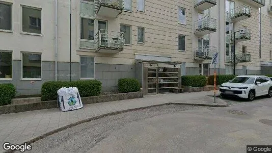 Lägenheter till salu i Hammarbyhamnen - Bild från Google Street View