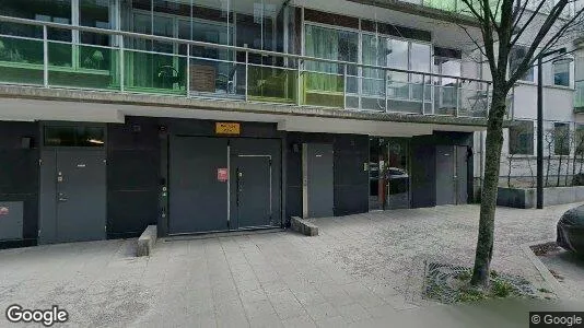 Lägenheter till salu i Hammarbyhamnen - Bild från Google Street View