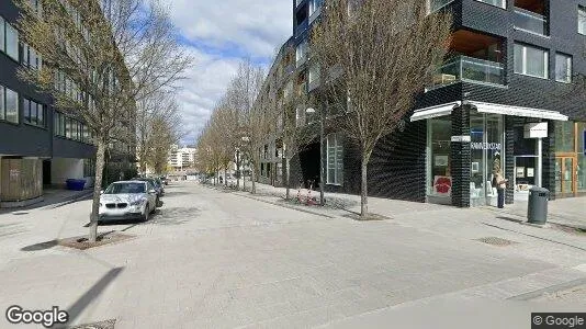 Bostadsrätter till salu i Hammarbyhamnen - Bild från Google Street View