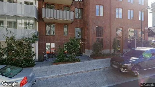 Lägenheter till salu i Hammarbyhamnen - Bild från Google Street View