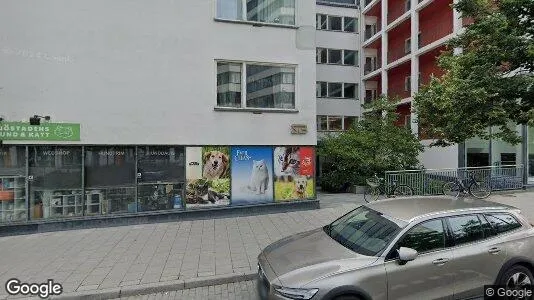Lägenheter att hyra i Hammarbyhamnen - Bild från Google Street View