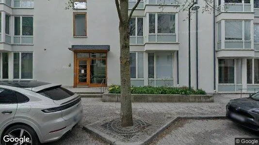 Lägenheter till salu i Hammarbyhamnen - Bild från Google Street View