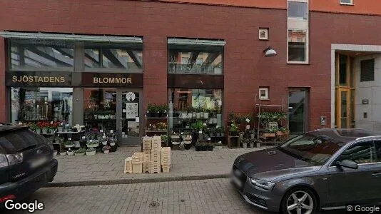 Lägenheter till salu i Hammarbyhamnen - Bild från Google Street View