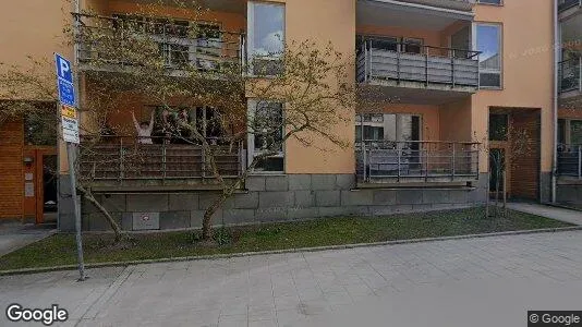 Lägenheter till salu i Hammarbyhamnen - Bild från Google Street View
