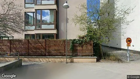 Bostadsrätter till salu i Hammarbyhamnen - Bild från Google Street View