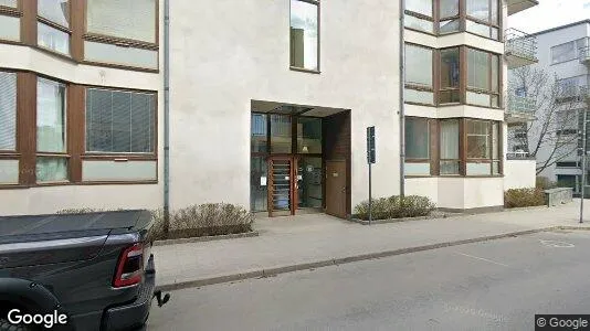 Bostadsrätter till salu i Hammarbyhamnen - Bild från Google Street View