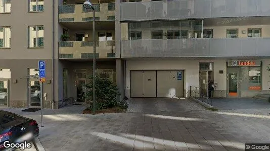 Bostadsrätter till salu i Hammarbyhamnen - Bild från Google Street View
