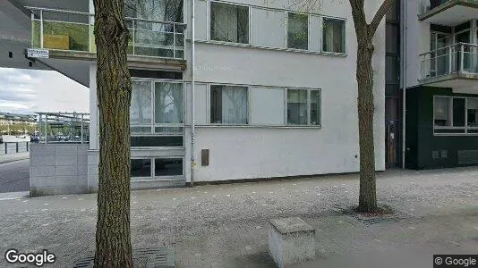 Bostadsrätter till salu i Hammarbyhamnen - Bild från Google Street View