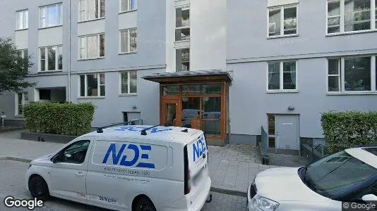 Lägenheter att hyra i Hammarbyhamnen - Bild från Google Street View