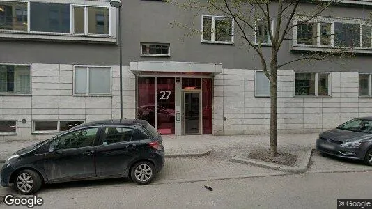 Lägenheter att hyra i Hammarbyhamnen - Bild från Google Street View
