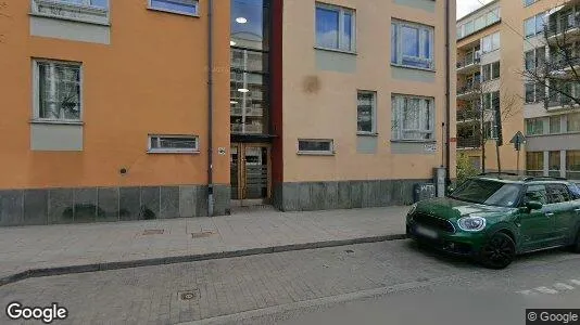 Lägenheter att hyra i Hammarbyhamnen - Bild från Google Street View
