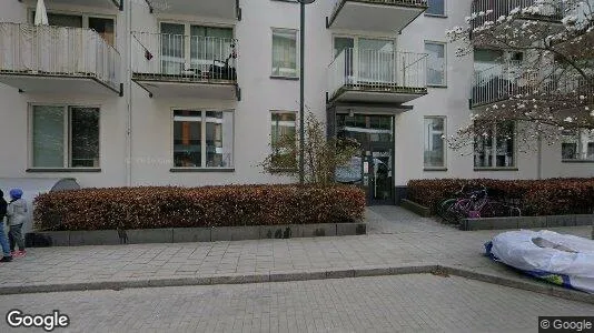 Lägenheter att hyra i Hammarbyhamnen - Bild från Google Street View