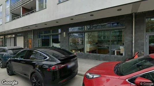 Lägenheter att hyra i Hammarbyhamnen - Bild från Google Street View