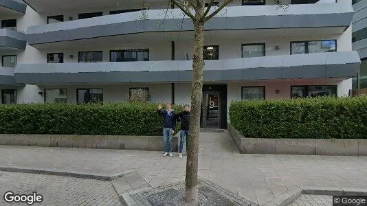 Lägenheter att hyra i Hammarbyhamnen - Bild från Google Street View