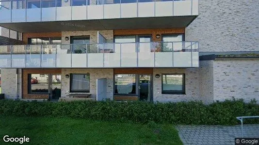 Lägenheter att hyra i Falkenberg - Bild från Google Street View