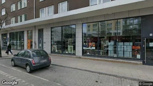 Lägenheter att hyra i Hammarbyhamnen - Bild från Google Street View