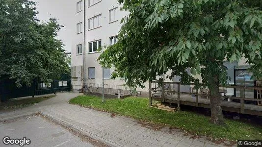 Lägenheter att hyra i Huddinge - Bild från Google Street View