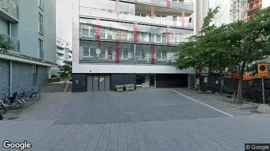 Bostadsrätter till salu i Hammarbyhamnen - Bild från Google Street View