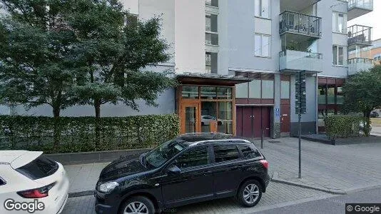 Lägenheter att hyra i Hammarbyhamnen - Bild från Google Street View