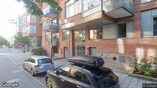 Lägenheter att hyra i Hammarbyhamnen - Bild från Google Street View