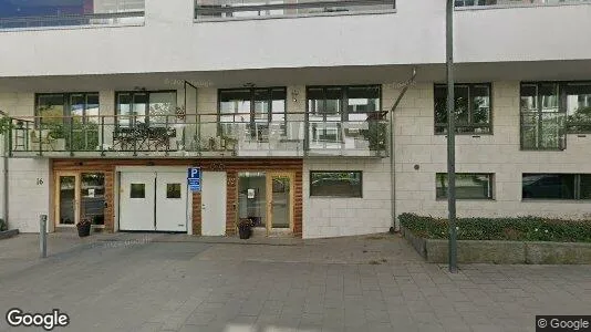 Lägenheter till salu i Hammarbyhamnen - Bild från Google Street View