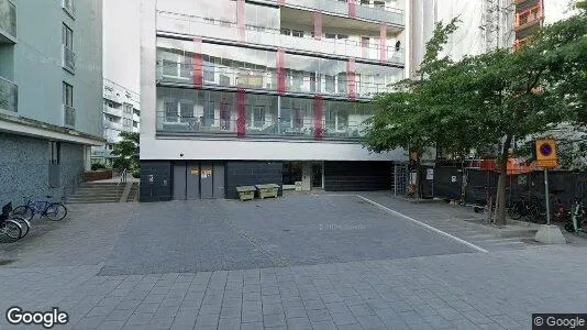 Lägenheter till salu i Hammarbyhamnen - Bild från Google Street View