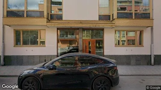 Bostadsrätter till salu i Hammarbyhamnen - Bild från Google Street View