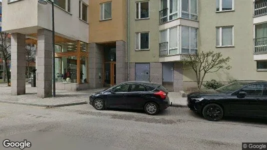 Lägenheter till salu i Hammarbyhamnen - Bild från Google Street View