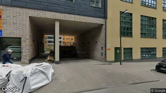 Lägenheter till salu i Hammarbyhamnen - Bild från Google Street View